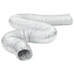 vidaXL Conductă de ventilație, 6 m, Ø12,5 cm, aluminiu vidaXL Conductă de ventilație, 6 m, Ø12,5 cm, aluminiu