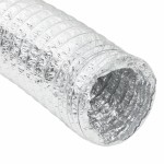 vidaXL Conductă de ventilație, 6 m, Ø15 cm, aluminiu vidaXL Conductă de ventilație, 6 m, Ø15 cm, aluminiu