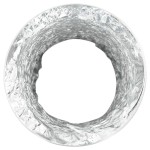 vidaXL Conductă de ventilație, 6 m, Ø20 cm, aluminiu vidaXL Conductă de ventilație, 6 m, Ø20 cm, aluminiu