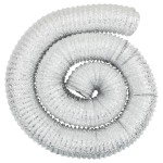 vidaXL Conductă de ventilație, 6 m, Ø20 cm, aluminiu vidaXL Conductă de ventilație, 6 m, Ø20 cm, aluminiu