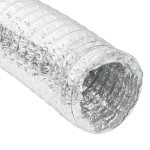 vidaXL Conductă de ventilație, 6 m, Ø20 cm, aluminiu vidaXL Conductă de ventilație, 6 m, Ø20 cm, aluminiu