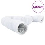 vidaXL Conductă de ventilație, 6 m, Ø15 cm, aluminiu și PVC vidaXL Conductă de ventilație, 6 m, Ø15 cm, aluminiu și PVC