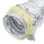vidaXL Conductă de ventilație izolată, 6 m, Ø12,5 cm, aluminiu vidaXL Conductă de ventilație izolată, 6 m, Ø12,5 cm, aluminiu