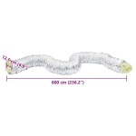 vidaXL Conductă de ventilație izolată, 6 m, Ø12,5 cm, aluminiu vidaXL Conductă de ventilație izolată, 6 m, Ø12,5 cm, aluminiu