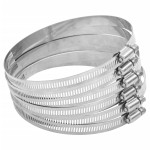 vidaXL Coliere pentru furtun, 6 buc., 91-140 mm, oțel inoxidabil 304 vidaXL Coliere pentru furtun, 6 buc., 91-140 mm, oțel inoxidabil 304