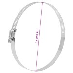 vidaXL Coliere pentru furtun, 6 buc., 91-140 mm, oțel inoxidabil 304 vidaXL Coliere pentru furtun, 6 buc., 91-140 mm, oțel inoxidabil 304