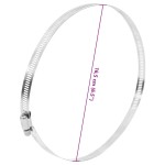 vidaXL Coliere pentru furtun, 6 buc., 91-165 mm, oțel inoxidabil 304 vidaXL Coliere pentru furtun, 6 buc., 91-165 mm, oțel inoxidabil 304