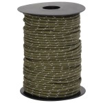 vidaXL Funie pentru cort cu benzi reflectorizante și chei, 50 m, 3 mm vidaXL Funie pentru cort cu benzi reflectorizante și chei, 50 m, 3 mm