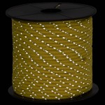vidaXL Funie pentru cort cu benzi reflectorizante și chei, 50 m, 4 mm