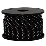 vidaXL Funie pentru cort cu benzi reflectorizante și chei, 50 m, 5 mm