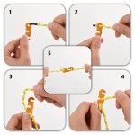 vidaXL Funie pentru cort cu chei reflectorizante, 8 buc., 4 m, 4 mm vidaXL Funie pentru cort cu chei reflectorizante, 8 buc., 4 m, 4 mm