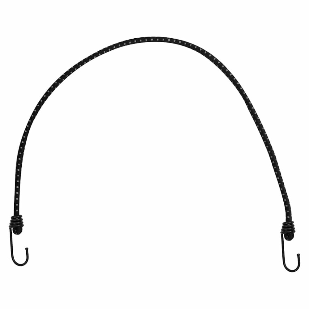 vidaXL Corzi elastice cu benzi reflectorizante/cârlige 10 buc. 88 cm