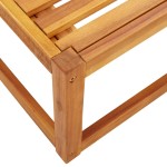 vidaXL Masă de grădină, 65x65x29 cm, lemn masiv de acacia vidaXL Masă de grădină, 65x65x29 cm, lemn masiv de acacia