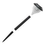 vidaXL Lămpi solare alei cu țăruși de pământ 4 buc., alb cald și RGB