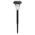 vidaXL Lămpi solare alei cu țăruși de pământ 12 buc., alb