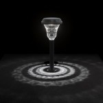 vidaXL Lămpi solare alei cu țăruși de pământ 12 buc., alb