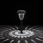 vidaXL Lămpi solare alei cu țăruși de pământ 12 buc., alb