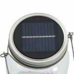 vidaXL Lampă solară din sticlă pentru exterior, 12 buc., alb cald