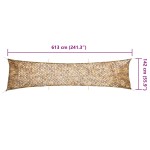 vidaXL Plasă de camuflaj cu geantă de depozitare, nisipiu, 613x138 cm vidaXL Plasă de camuflaj cu geantă de depozitare, nisipiu, 613x138 cm
