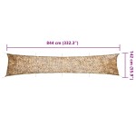 vidaXL Plasă de camuflaj cu geantă de depozitare, nisipiu, 844x142 cm vidaXL Plasă de camuflaj cu geantă de depozitare, nisipiu, 844x142 cm