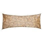 vidaXL Plasă de camuflaj cu geantă de depozitare, nisipiu, 623x203 cm vidaXL Plasă de camuflaj cu geantă de depozitare, nisipiu, 623x203 cm