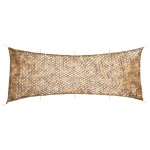 vidaXL Plasă de camuflaj cu geantă de depozitare, nisipiu, 833x297 cm vidaXL Plasă de camuflaj cu geantă de depozitare, nisipiu, 833x297 cm