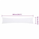 vidaXL Plasă de camuflaj cu geantă de depozitare, alb, 844x142 cm vidaXL Plasă de camuflaj cu geantă de depozitare, alb, 844x142 cm