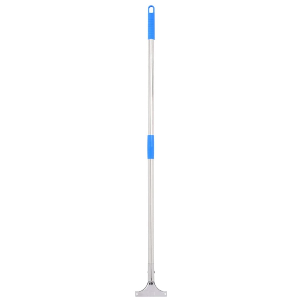 vidaXL Mâner pentru racletă de podea 119,5 cm oțel și plastic