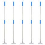 vidaXL Mânere pentru racletă de podea 5 buc. 119,5 cm oțel și plastic vidaXL Mânere pentru racletă de podea 5 buc. 119,5 cm oțel și plastic