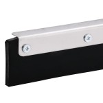 vidaXL Cap raclete de podea, 55x2x5 cm, oțel și cauciuc vidaXL Cap raclete de podea, 55x2x5 cm, oțel și cauciuc