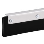 vidaXL Cap raclete de podea, 75x2x5 cm, oțel și cauciuc vidaXL Cap raclete de podea, 75x2x5 cm, oțel și cauciuc