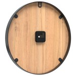 vidaXL Ceas de perete, maro, Ø39 cm, fier și lemn prelucrat vidaXL Ceas de perete, maro, Ø39 cm, fier și lemn prelucrat