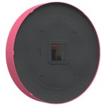 vidaXL Ceas de perete, roz, Ø25,5 cm, polistiren și sticlă vidaXL Ceas de perete, roz, Ø25,5 cm, polistiren și sticlă