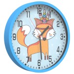 vidaXL Ceas de perete, albastru, Ø25,5 cm, polistiren și sticlă vidaXL Ceas de perete, albastru, Ø25,5 cm, polistiren și sticlă