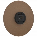 vidaXL Ceas de perete cu scale luminoase și indicatori, maro, Ø30 cm vidaXL Ceas de perete cu scale luminoase și indicatori, maro, Ø30 cm