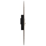 vidaXL Ceas de perete galben și negru, Ø30 cm, lemn prelucrat vidaXL Ceas de perete galben și negru, Ø30 cm, lemn prelucrat