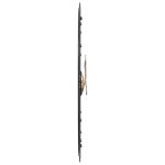 vidaXL Ceas de perete, negru, Ø60 cm, fier vidaXL Ceas de perete, negru, Ø60 cm, fier