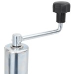 vidaXL Roată manevră de remorcă, clemă despicată 60 mm oțel galvanizat vidaXL Roată manevră de remorcă, clemă despicată 60 mm oțel galvanizat