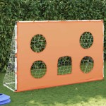 vidaXL Poartă de fotbal de copii cu covoraș țintă/minge 182x62x118 cm vidaXL Poartă de fotbal de copii cu covoraș țintă/minge 182x62x118 cm