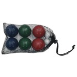 vidaXL Set mingi de bocce 8 piese geantă de transport lemn masiv pin vidaXL Set mingi de bocce 8 piese geantă de transport lemn masiv pin