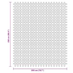 vidaXL Covor pentru cort, antracit, 2,5x2 m vidaXL Covor pentru cort, antracit, 2,5x2 m