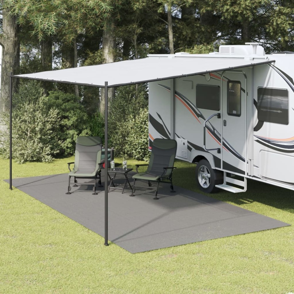 vidaXL Covor pentru cort, antracit, 6x3 m