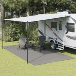 vidaXL Covor pentru cort, antracit, 6x3 m vidaXL Covor pentru cort, antracit, 6x3 m