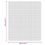 vidaXL Covor pentru cort, albastru, 2,5x2 m vidaXL Covor pentru cort, albastru, 2,5x2 m