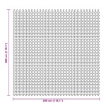 vidaXL Covor pentru cort, albastru, 3x3 m vidaXL Covor pentru cort, albastru, 3x3 m