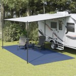 vidaXL Covor pentru cort, albastru, 6x3 m vidaXL Covor pentru cort, albastru, 6x3 m