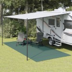 vidaXL Covor pentru cort, verde, 6x2,5 m vidaXL Covor pentru cort, verde, 6x2,5 m