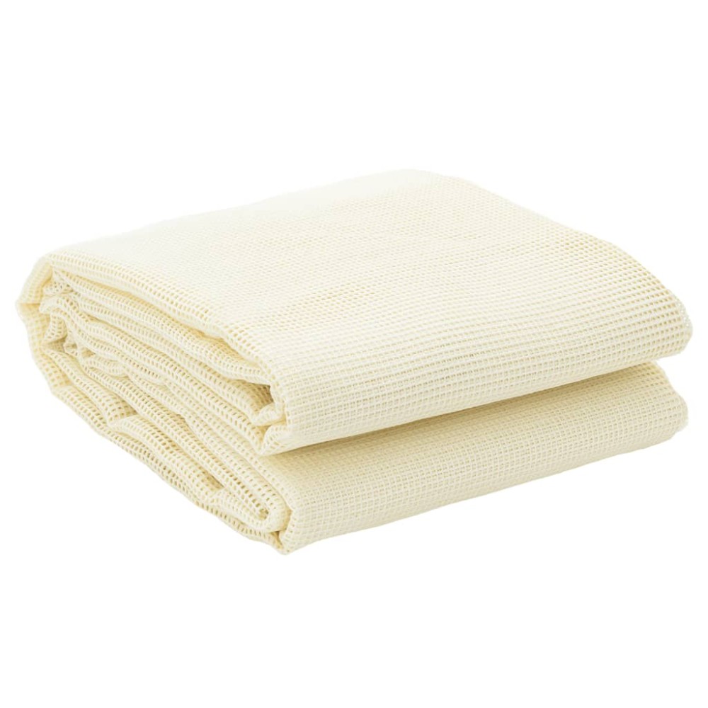 vidaXL Covor pentru cort, crem, 4x2,5 m