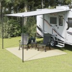 vidaXL Covor pentru cort, crem, 4x3 m vidaXL Covor pentru cort, crem, 4x3 m