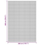 vidaXL Covor pentru cort, crem, 6x3 m vidaXL Covor pentru cort, crem, 6x3 m